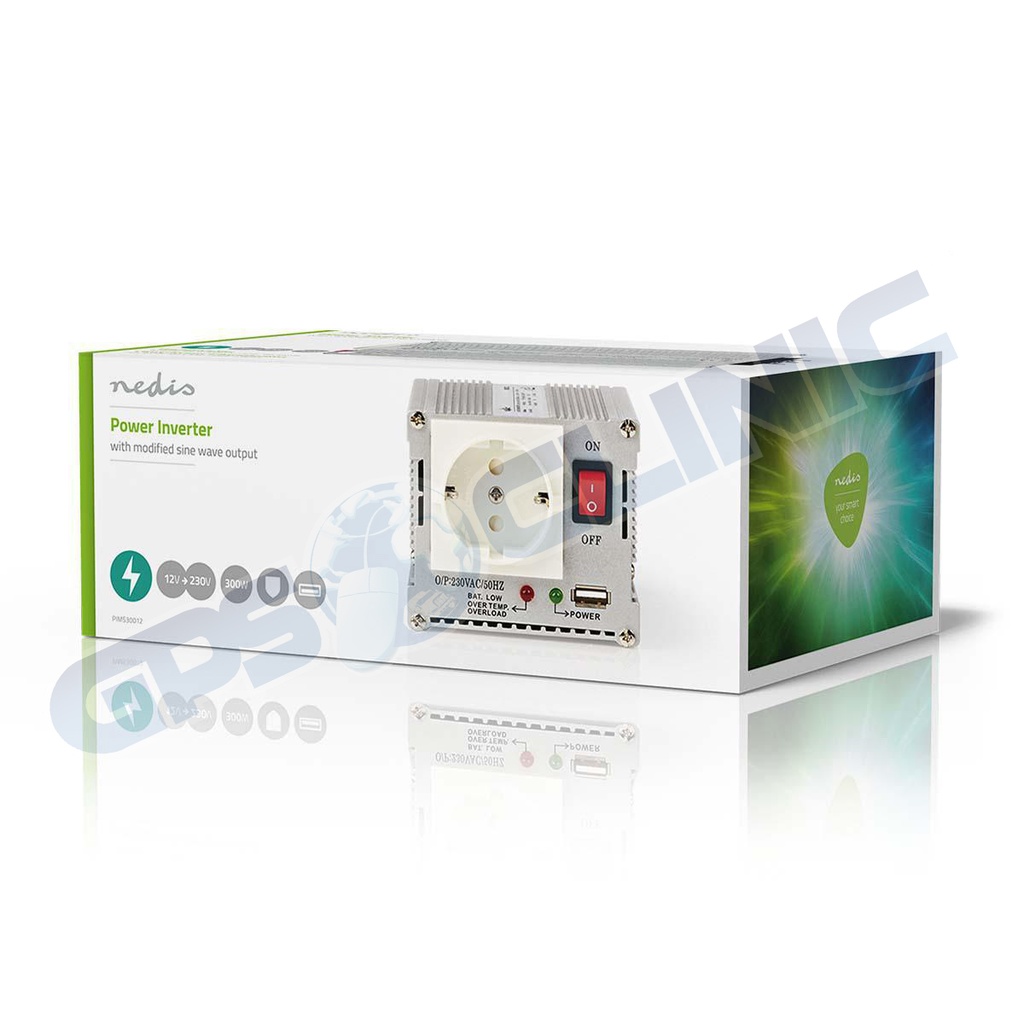 Conversor Nedis 12V-300w/600w