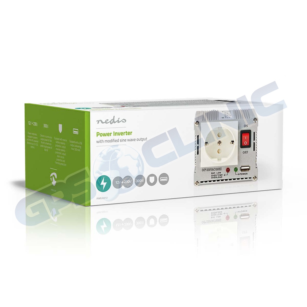 Conversor Nedis 12V-300w/600w