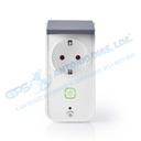 Tomada Nedis Schuko/Type F c\tampa 3680w SmartLife