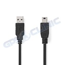 Cabo Nedis USB - Mini USB 5m