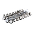 Tampas de porcas de roda 32mm Inox - Lampa