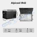 Frigorífico Alpicool IR42