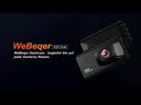 Dashcam WeBeqer LS-K20 3" 170º+140º- 1 Ano Garantia