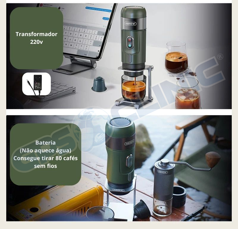 Máquina de Café Hibrew H4B - 1 Ano Garantia