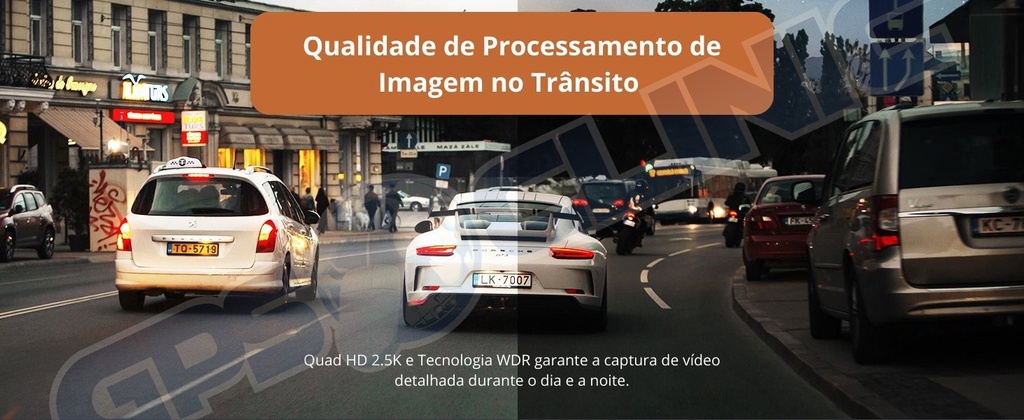 Dashcam IZEEKER GD100 3" 170º- 1 Ano Garantia