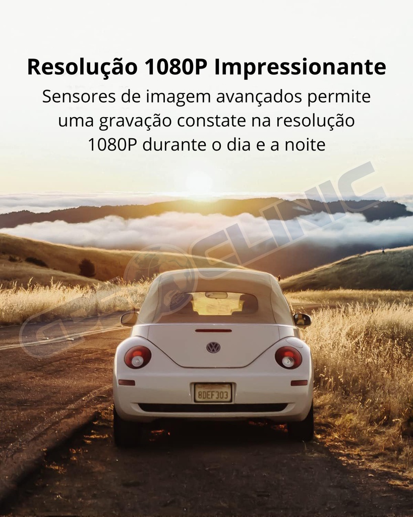 Dashcam IZEEKER GD100 3" 170º- 1 Ano Garantia