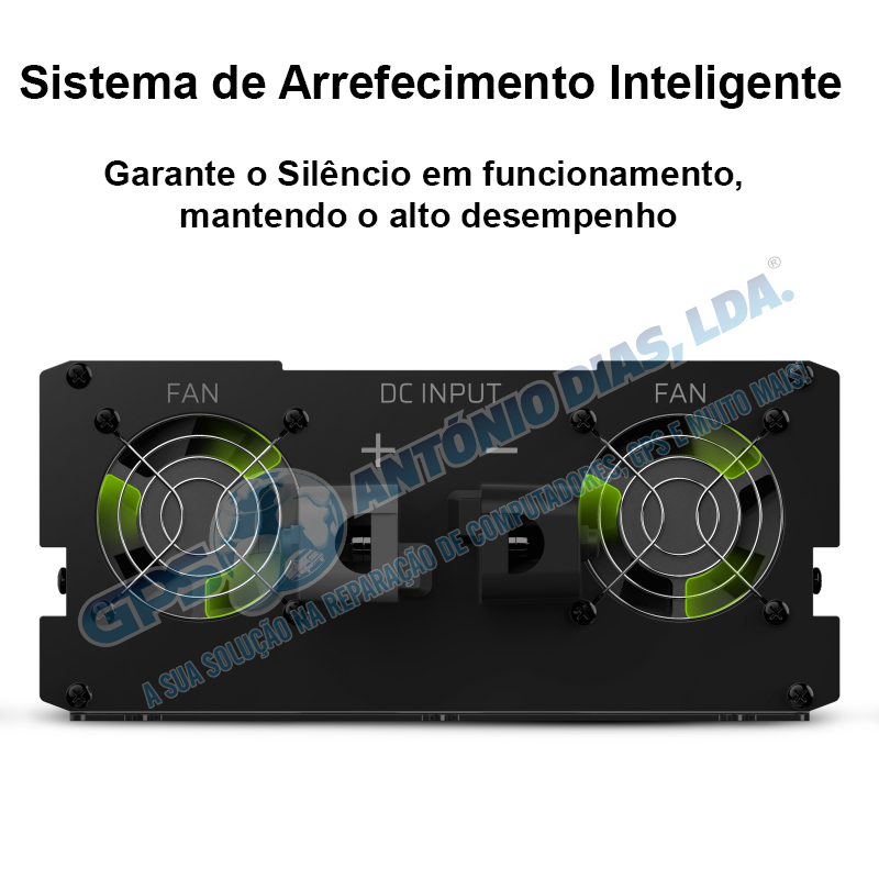 Conversor Green Cell 24V-3000/6000W Onda Pura LCD