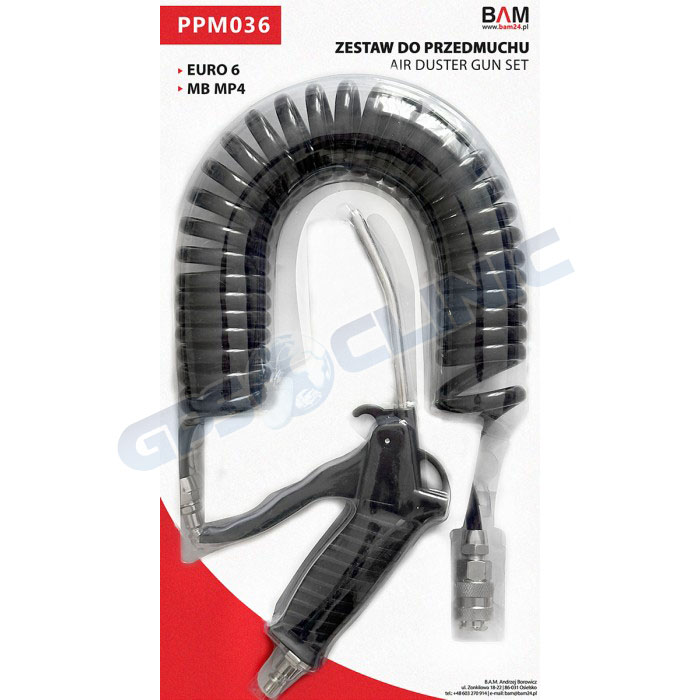KIT Pistola de ar p/ cabine- EUR 6 DAF, MB MP4