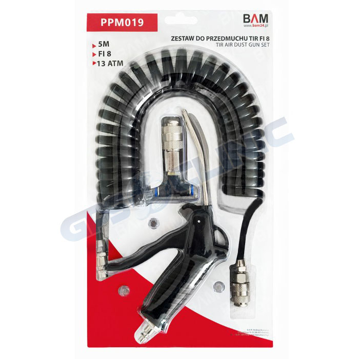 KIT Pistola de ar p/ cabine- 13 atm 3/8"-6-6mm