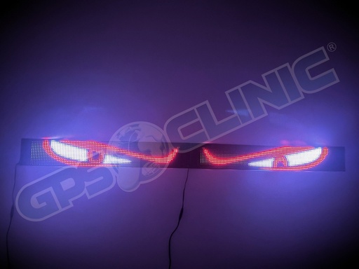 [PlacaLed] Placa Led Flexível Programável (com Olhos)