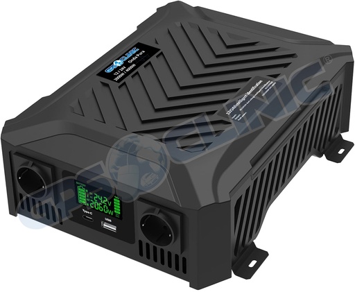 [GPSCLINIC-2000/4000] Conversor 2000W/4000W Onda Pura 12v/24v